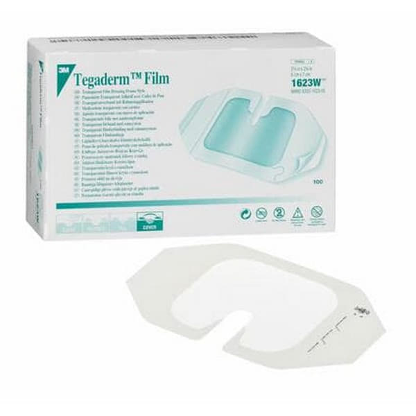 *Прозора плівкова пов'язка на рамці Tegaderm  Film 6*7 см