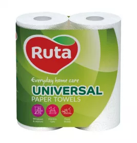 *РУТА Рушник папер. білий Софт №2