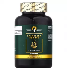 *Спіруліна Apnas Natural 500мг капс. №100