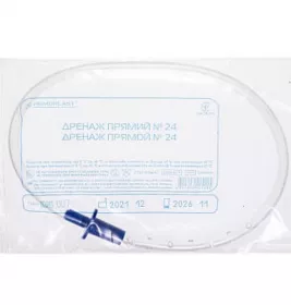 *Дренаж прямий №24 Гемопласт