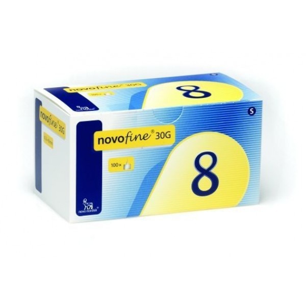 *Голка Novofine для шприц-ручки 30G (0,3*8 мм) №100