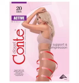 *CONTE колготи жін.Active 20 den 2 Bronze