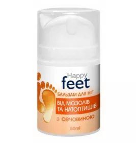*Happy Feet Бальзам д/ніг від мозолів і натоптишів 50 мл