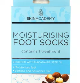 *Skin Academy шкарпетки д/ніг зволожуючі Macadamia Nut