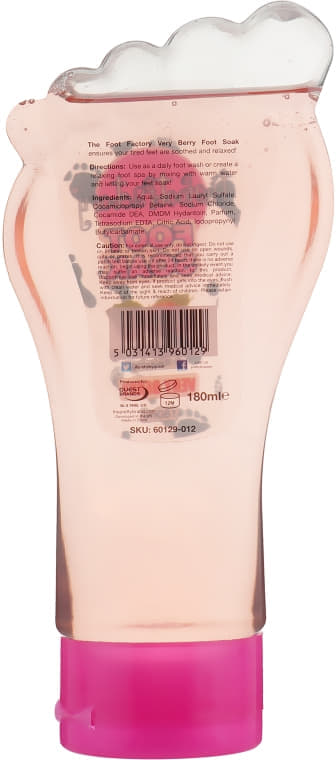 *The Foot Factory Very Berry ванночка д/ног 180мл