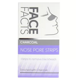 *Смужки Face Facts очищуючі для носа Charcoal 6шт