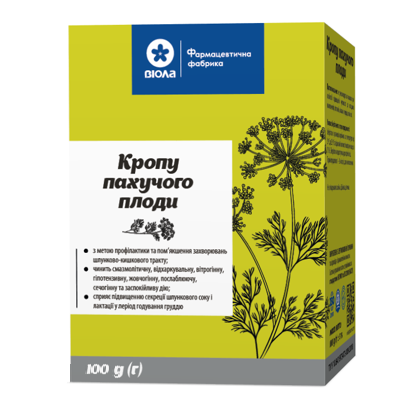 Кропу пахучого плоди по 100 г у пачці