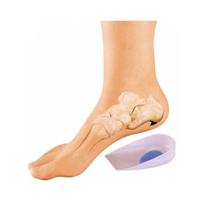 *URIEL Силіконовий підп'яточник з гелевою вставкою-амортизатором і бортиками-307M