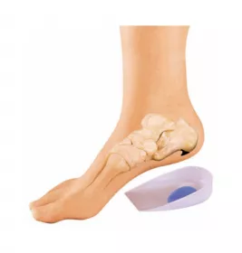 *URIEL Силіконовий підп'яточник з гелевою вставкою-амортизатором і бортиками-307M