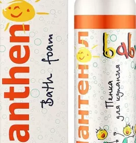 *Піна для купання Baby c D пантенолом 200мл (бірюзова)