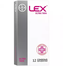 *Презервативи LEX Ultra Thin №12 ультра тонкі