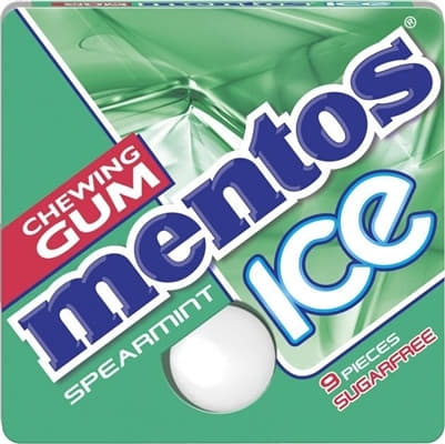 *Жувальна гумка Mentos Ice Солодка М'ята 12,9г