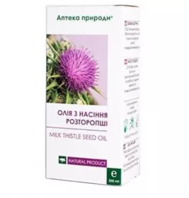 *Доб.дієт. Аптека природи® Олія з насіння розторопші 200мл флакон