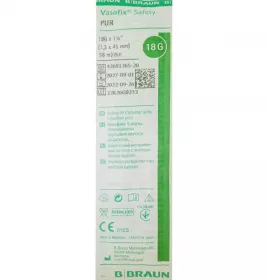 *Канюля в/в Vasofix Safety PUR G18