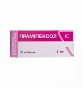 Прамипексол IC таблетки по 1 мг 30 шт.