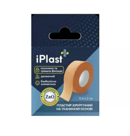 *Пластир iPlast хірург. ткан. осн. 5 м х 2 см