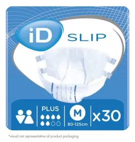 *Подгузн. д/взросл. ID SLIP Plus medium, 30 шт