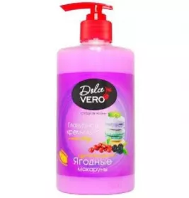*Мило рідке Dolce Vero Ягідні макаруни 500мл дозатор