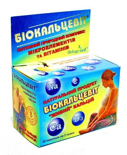 *Біокальцевіт пор. пак. 2г №30