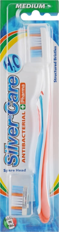 *Зубная щётка Silver Care H2O Tynex 4357 средняя со сменной головкой *Зубная щётка Silver Care H2O Tynex 4357 средняя со сменной головкой