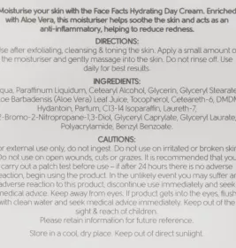 *Крем Face Facts Hydrating д/обличчя денний 50мл