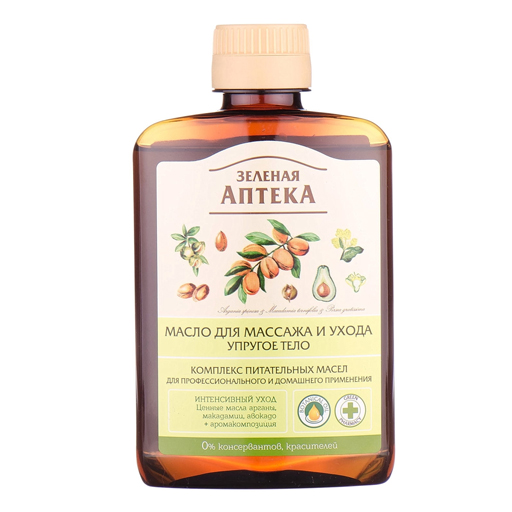 *ЗА олія для масажу та догляду Пружне тіло 200мл