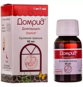 Домрид суспензія 1 мг/мл по 60 мл у флаконі