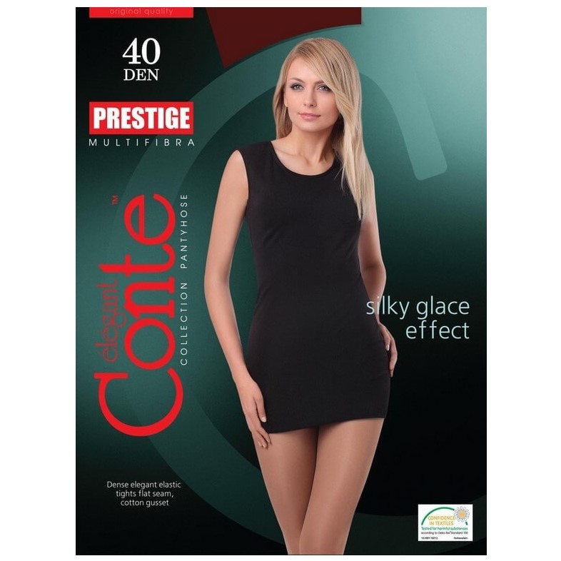 *CONTE Колготи жін. PRESTIGE 40, р.6, Bronz