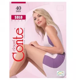 *CONTE Колготи жін. SOLO 40, р.4, Nero