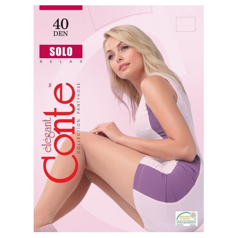 *CONTE Колготи жін. SOLO 40, р.5, Nero
