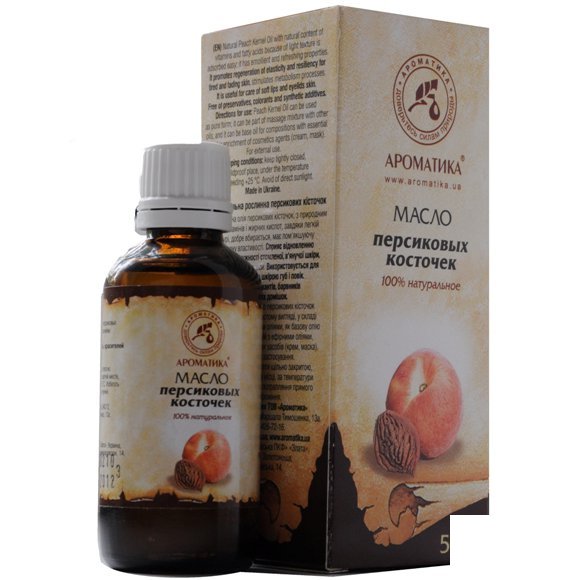 *Олія Ароматика косметична персикових кісточок 100 мл