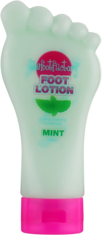 *The Foot Factory Peppermint лосьйон д/ніг 180мл