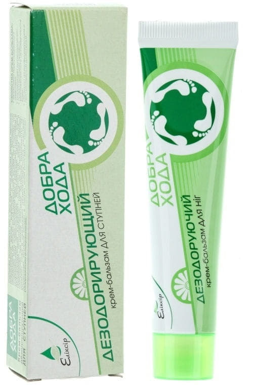 *Добра хода крем-бальзам Дезодоруючий для ніг 40мл