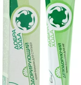 *Добра хода крем-бальзам Дезодоруючий для ніг 40мл