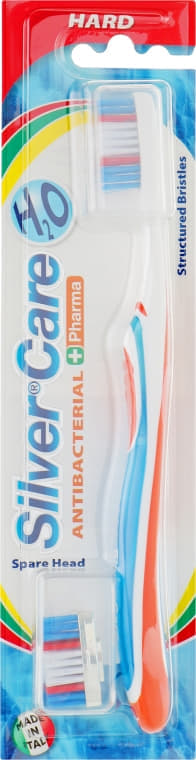 *Silver Care H2O Hard зубная щётка со сменной головкой 4358 *Silver Care H2O Hard зубная щётка со сменной головкой 4358