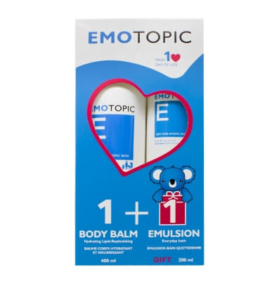 *Набір Pharmaceris E Emotopic Бальзам 400мл + емульсія для купання 200мл