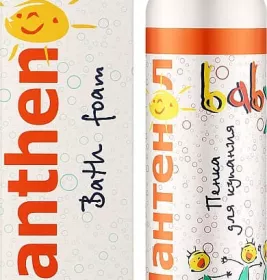 *Пена для купания Baby с D-пантенолом Farmakom 200мл (розовая)