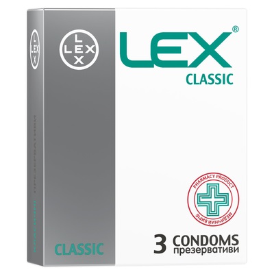 *Презерватив LEX Classic классич. №3 *Презерватив LEX Classic классич. №3