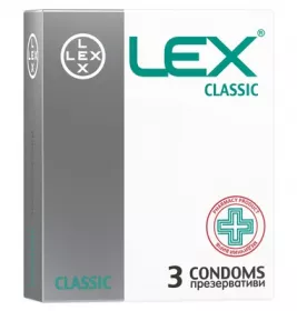 *Презерватив LEX Classic классич. №3