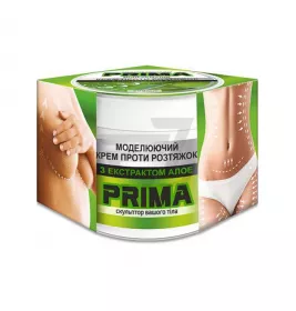 *Prima Крем проти розтяжок моделюючий з екстрактом алое 300мл