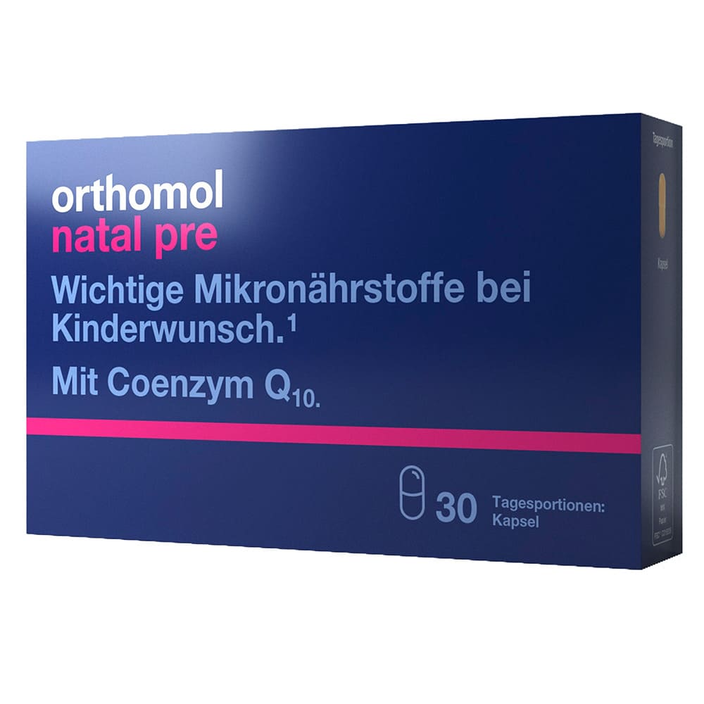 Orthomol Natal pre капс. (планування вагітності) №30