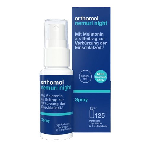 Витамины Ортомол Nemuri night spray (спрей для здорового сна) 25мл Витамины Ортомол Nemuri night spray (спрей для здорового сна) 25мл