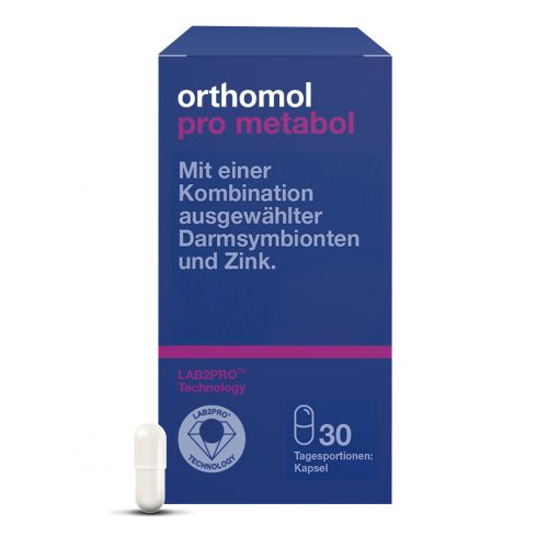 Витамины Ортомол Pro metabol капс. (для здоровья кишечника) №30 Витамины Ортомол Pro metabol капс. (для здоровья кишечника) №30