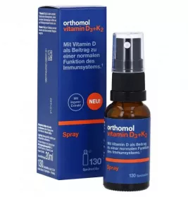 Orthomol Vitamin D3+K2 Spray (спрей для імунної системи та здоров'я кісток) 20мл