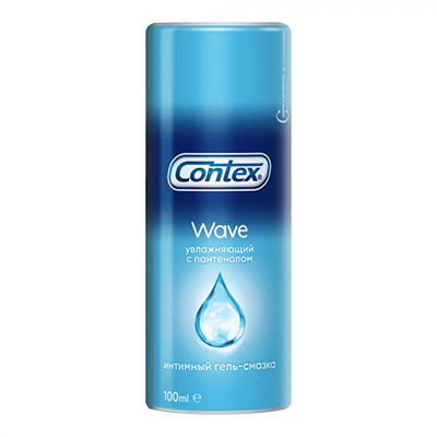 *Гель-змазка Contex Wave зволожуючий 100мл
