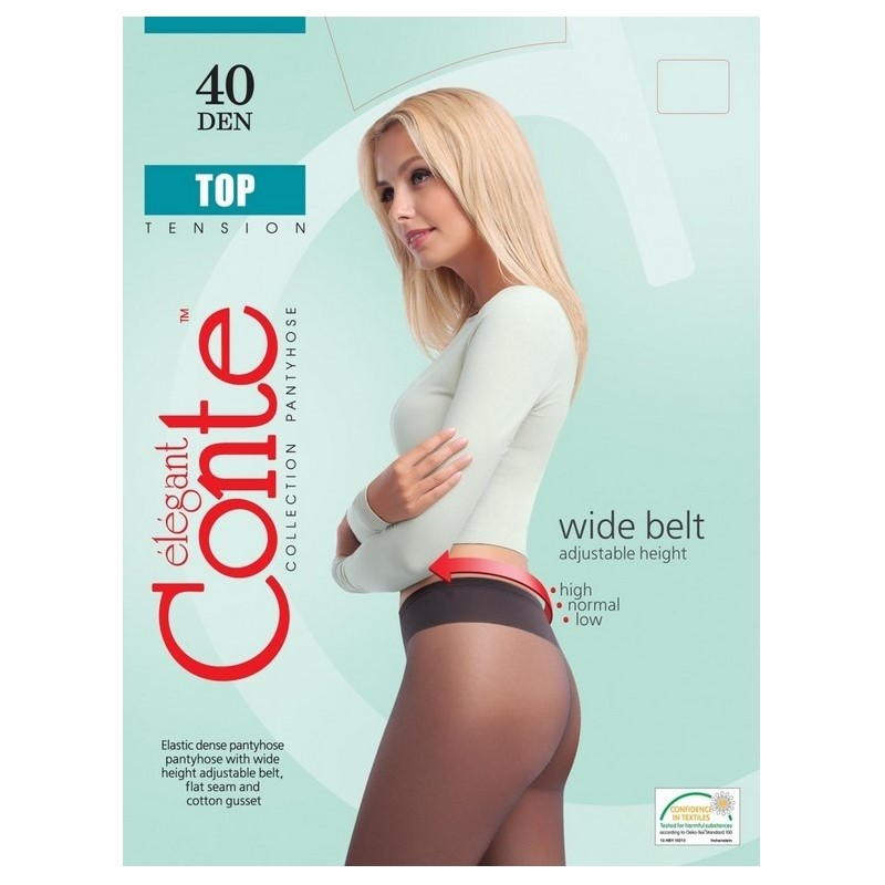*CONTE колготы жен. Top 40 den р. 4 Nero