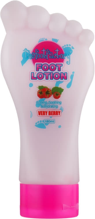 *The Foot Factory Very Berry лосьйон д/ніг 180мл