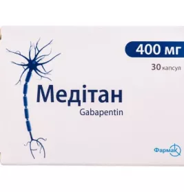 Медитан капсулы по 400 мг 30 шт.