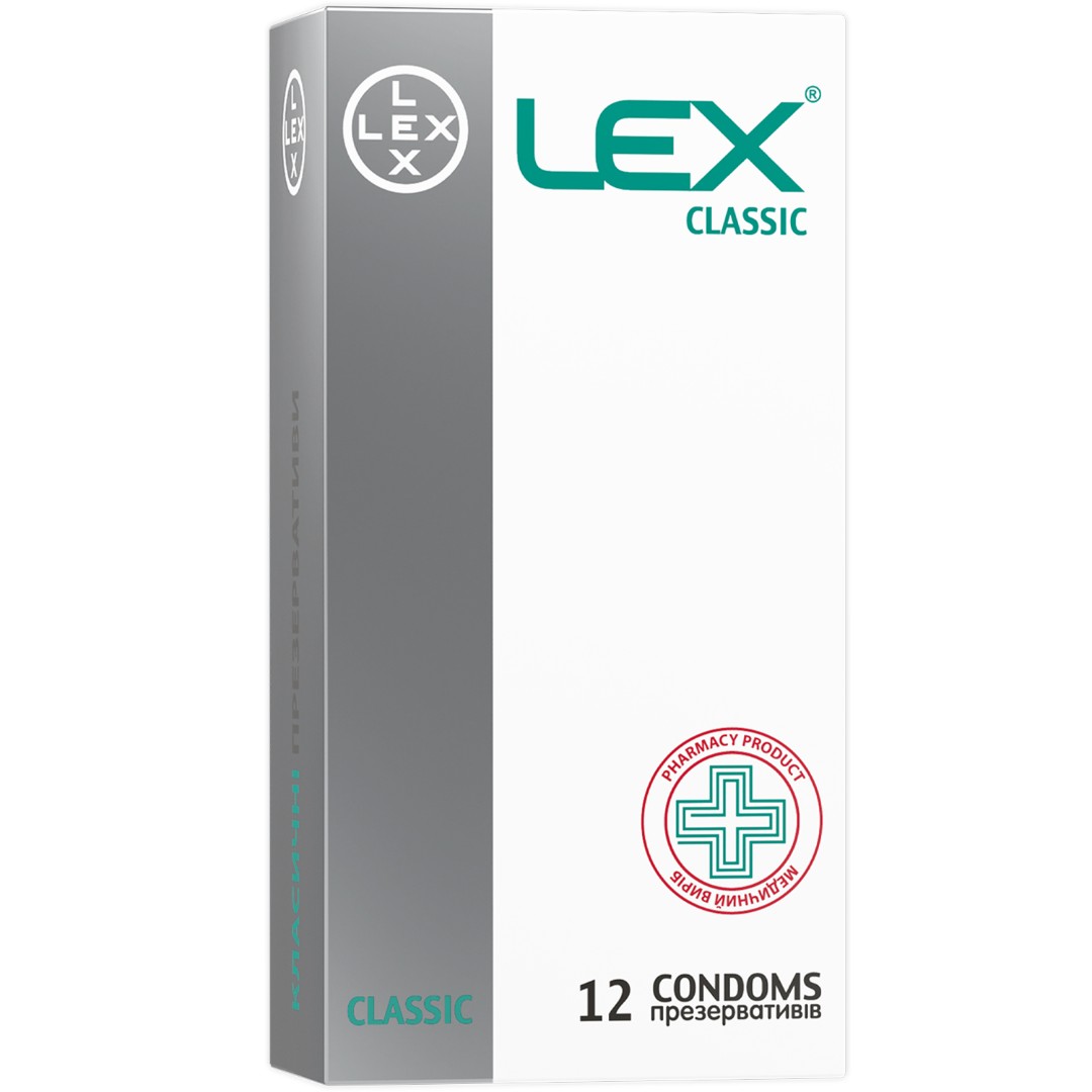 *Презервативи LEX Classic №12 класичні