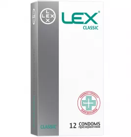 *Презервативи LEX Classic №12 класичні